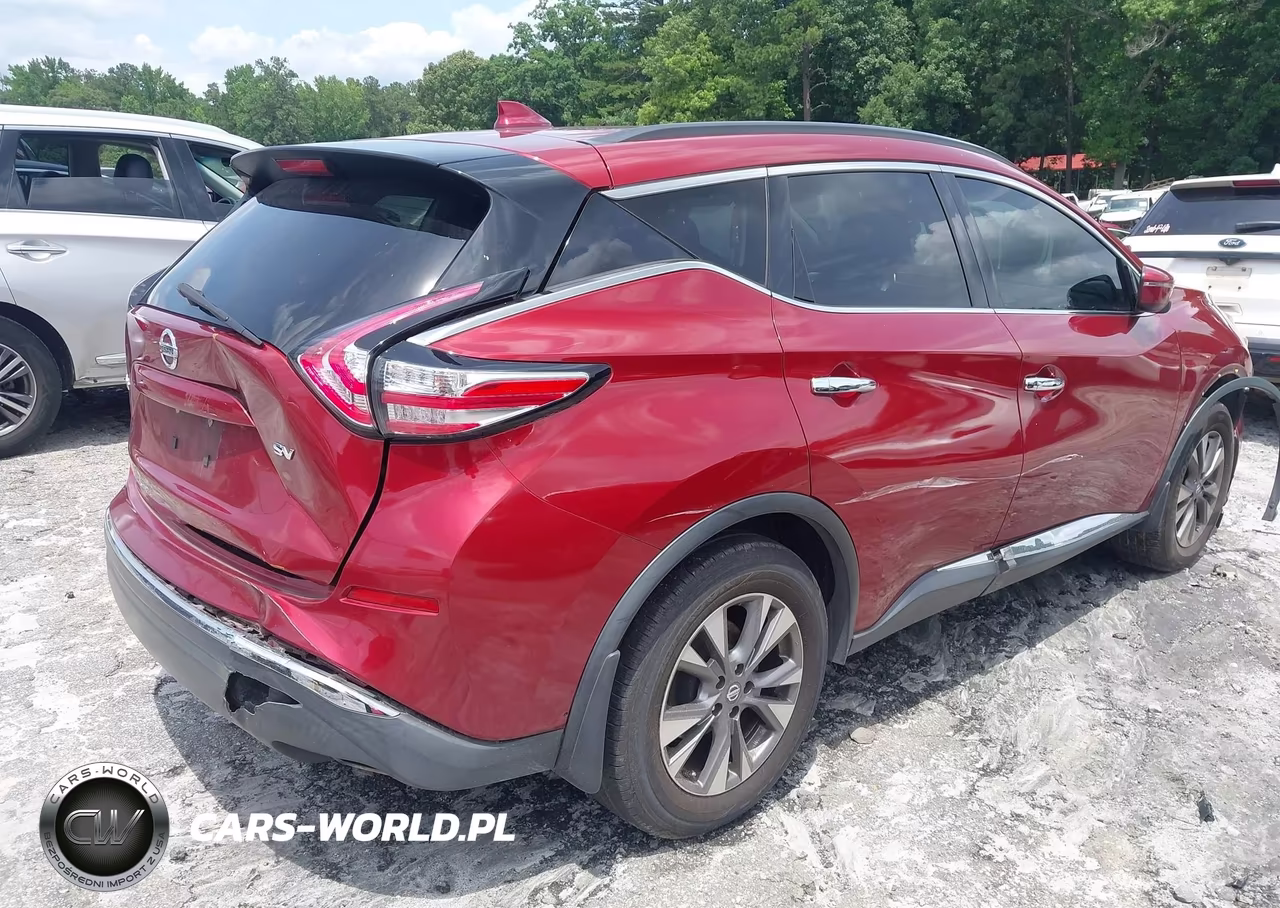 2017 Nissan Murano Sv VIN:5N1AZ2MG4HN157313 - 4