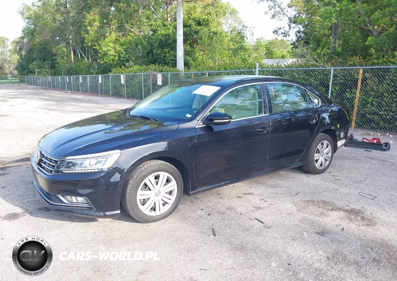 2018 Volkswagen Passat 2.0T Se VIN:1VWBA7A30JC025484 - 2