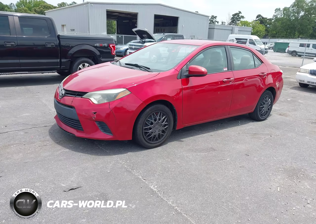 2014 Toyota Corolla Le VIN:2T1BURHE4EC142186 - 2