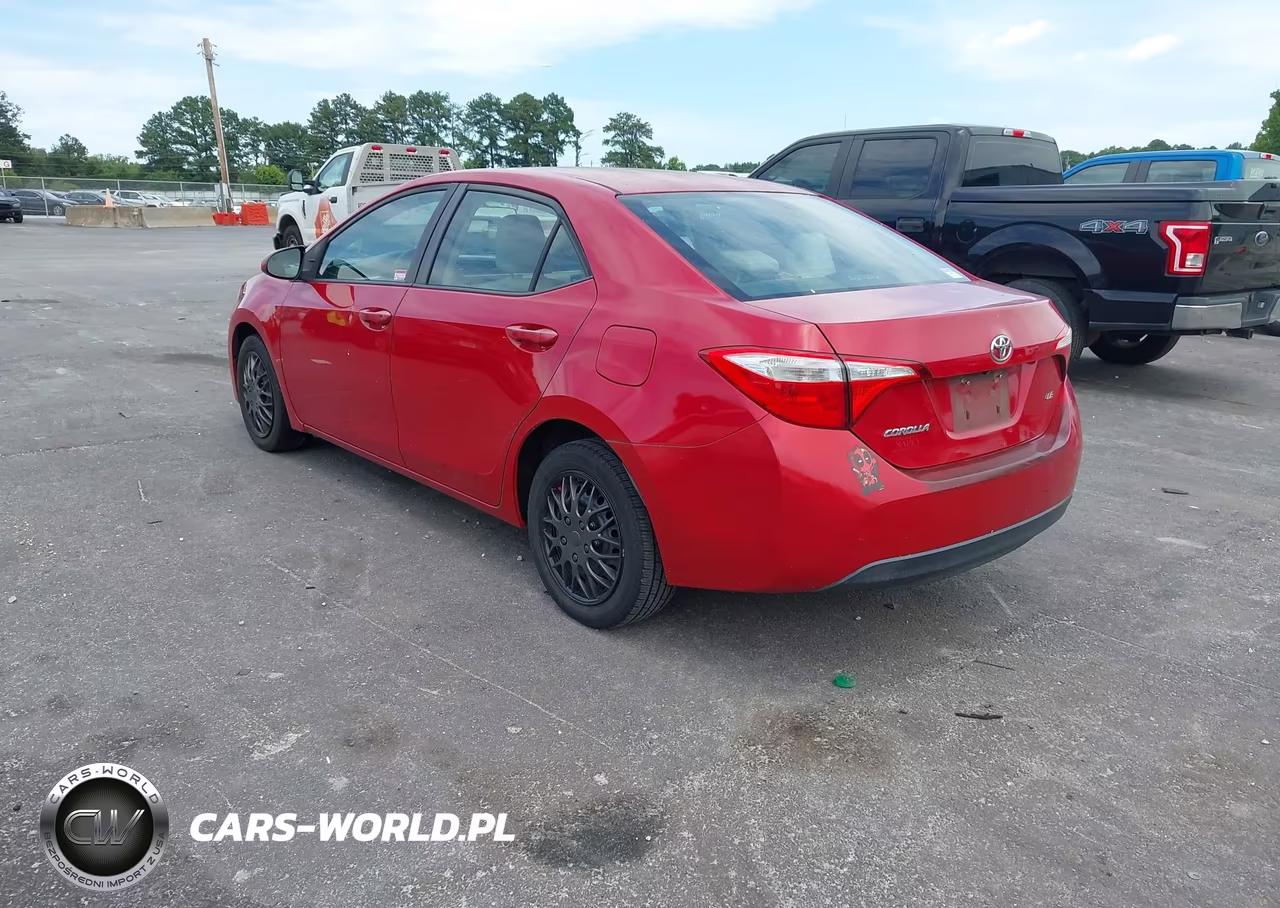 2014 Toyota Corolla Le VIN:2T1BURHE4EC142186 - 3