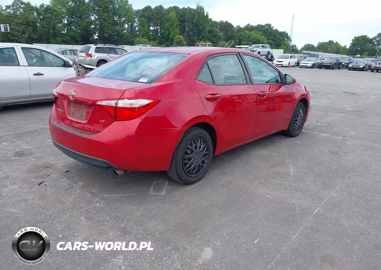 2014 Toyota Corolla Le VIN:2T1BURHE4EC142186 - 4