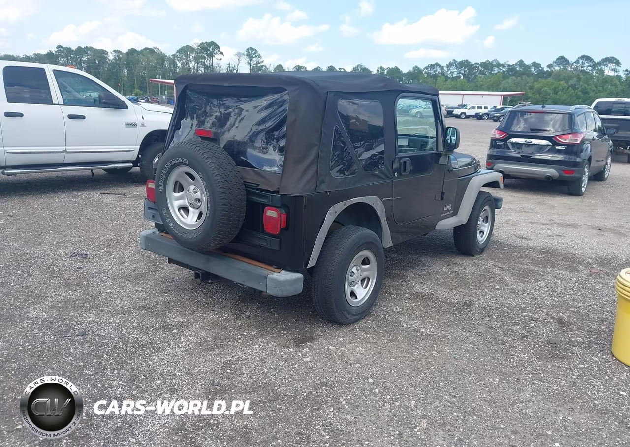 2005 Jeep Wrangler Se VIN:1J4FA29175P314347 - 4