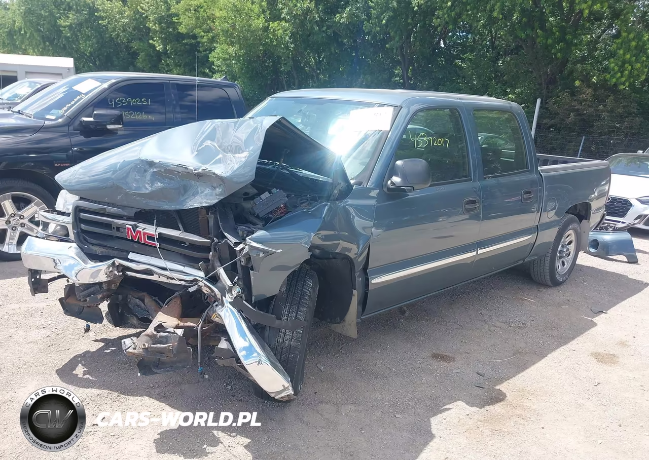 2006 GMC Sierra 1500 Sl VIN:2GTEC13VX61272210 - 2