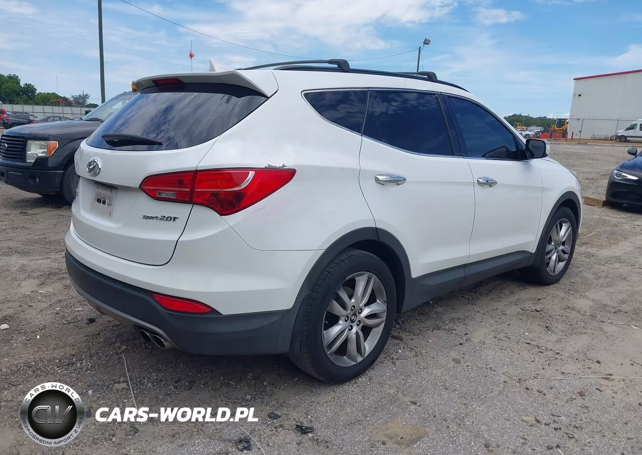 2013 Hyundai Santa Fe Sport 2.0T VIN:5XYZU3LA8DG109677 - 4