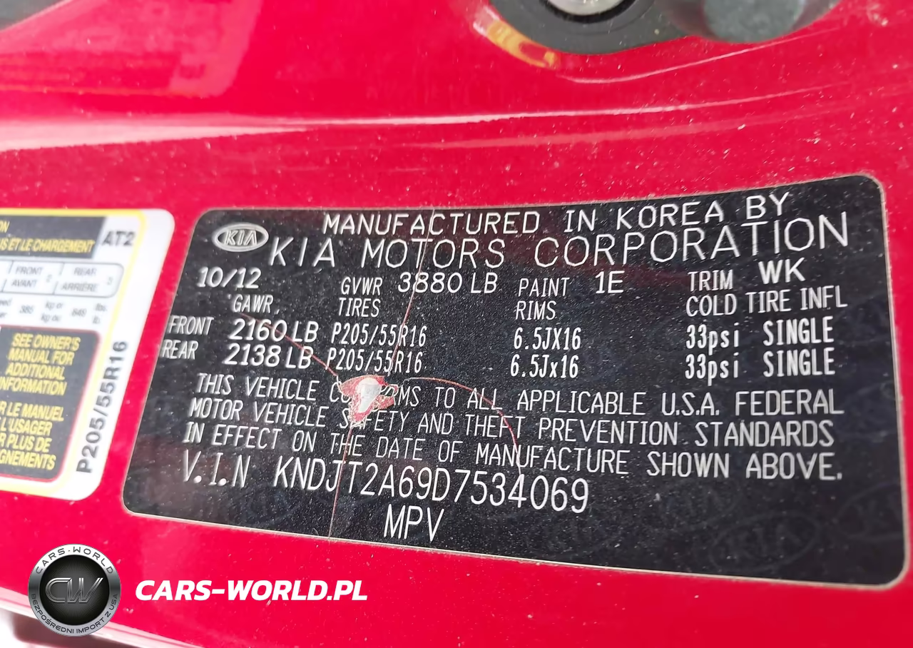 2013 Kia Soul + VIN:KNDJT2A69D7534069 - 9