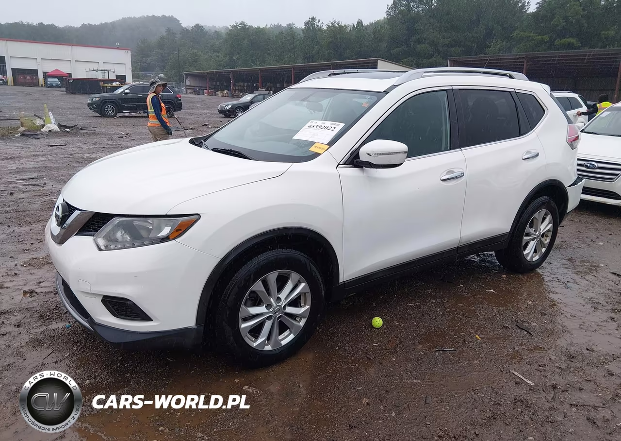 2015 Nissan Rogue Sv VIN:5N1AT2MT0FC925912 - 2