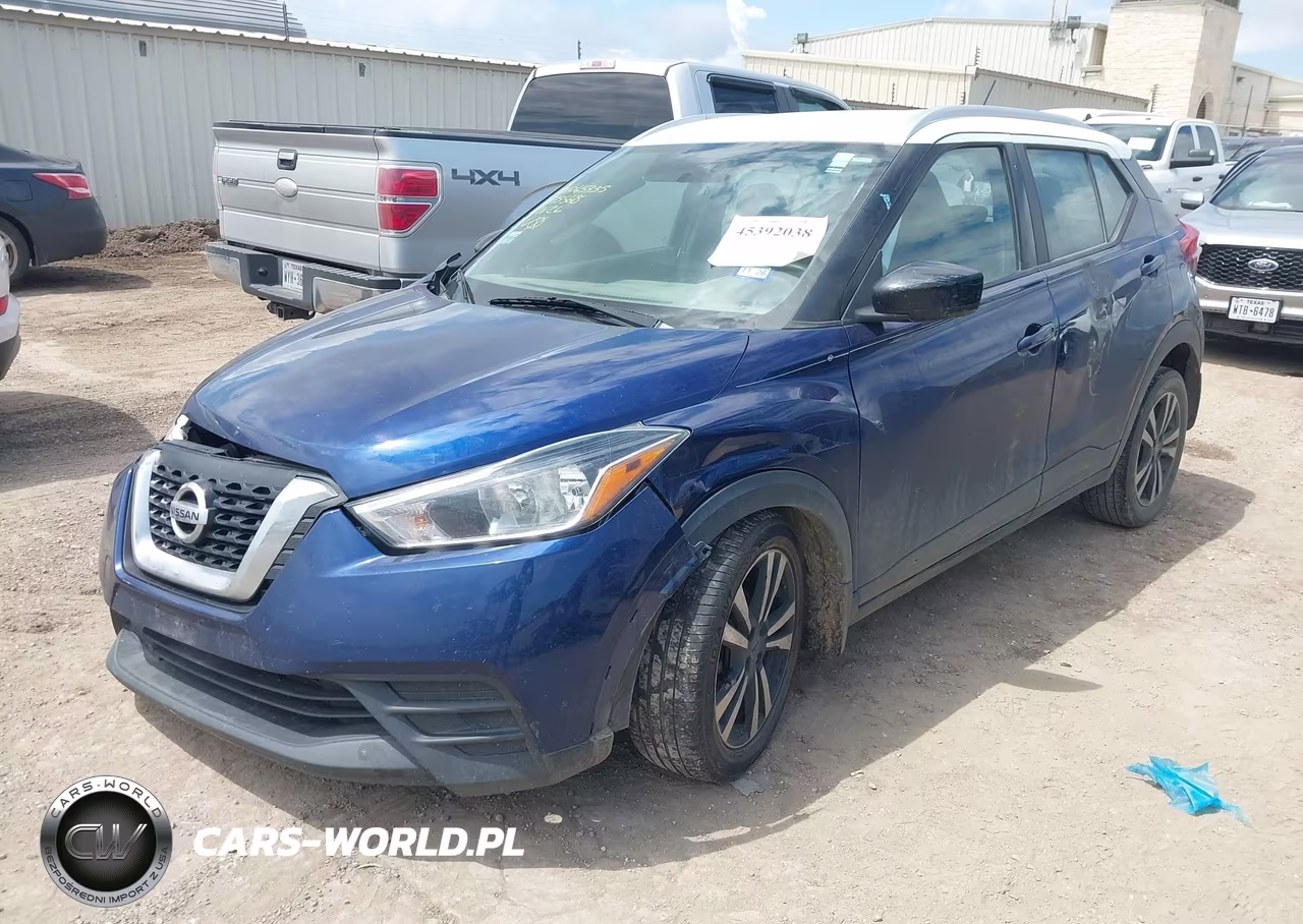 2019 Nissan Kicks Sv VIN:3N1CP5CU1KL515568 - 2