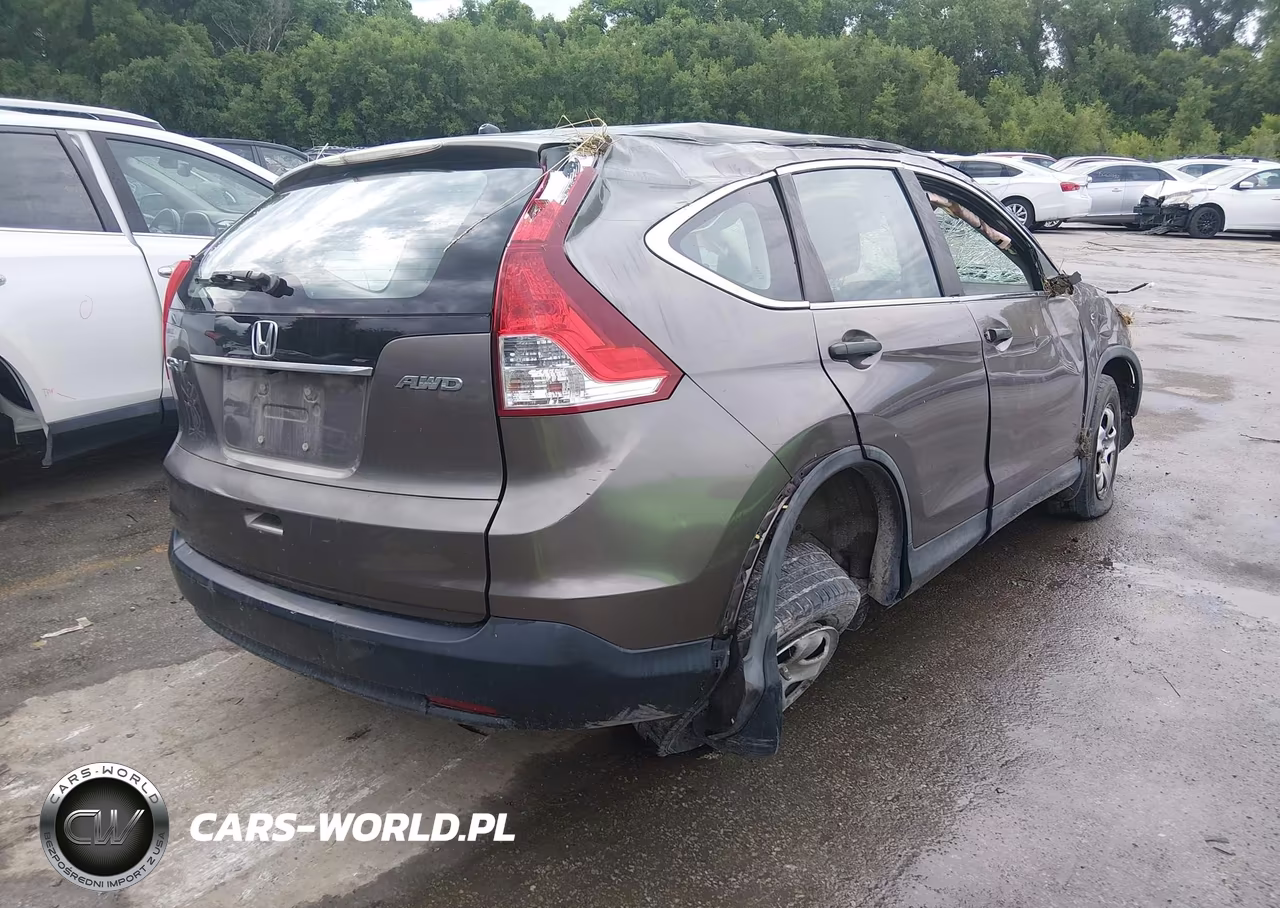 2012 Honda Cr-V Lx VIN:5J6RM4H39CL064651 - 4