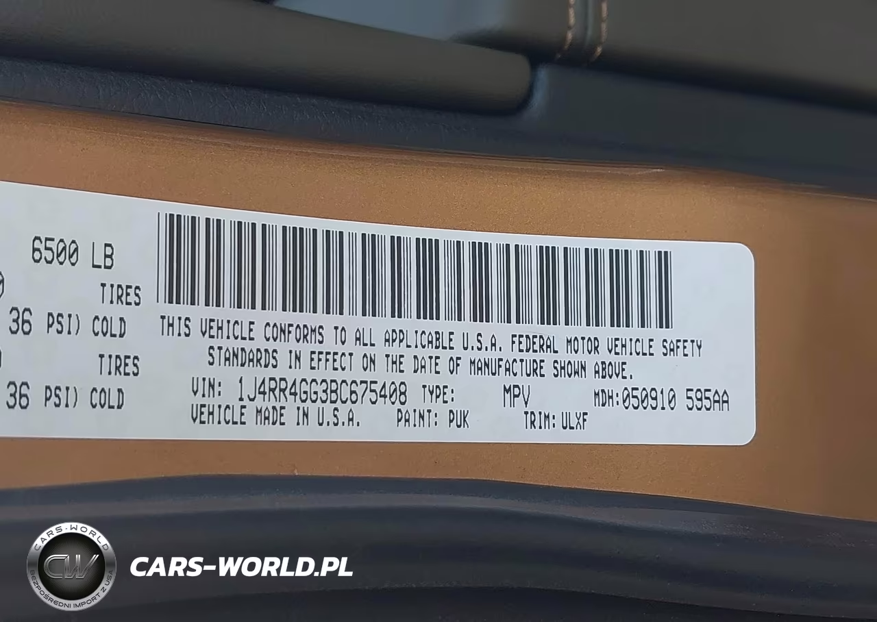2011 Jeep Grand Cherokee Laredo VIN:1J4RR4GG3BC675408 - 9