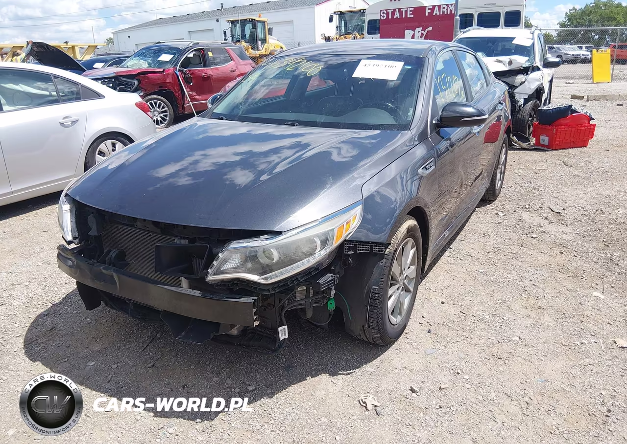 2017 Kia Optima Lx Turbo VIN:5XXGT4L17HG174241 - 2