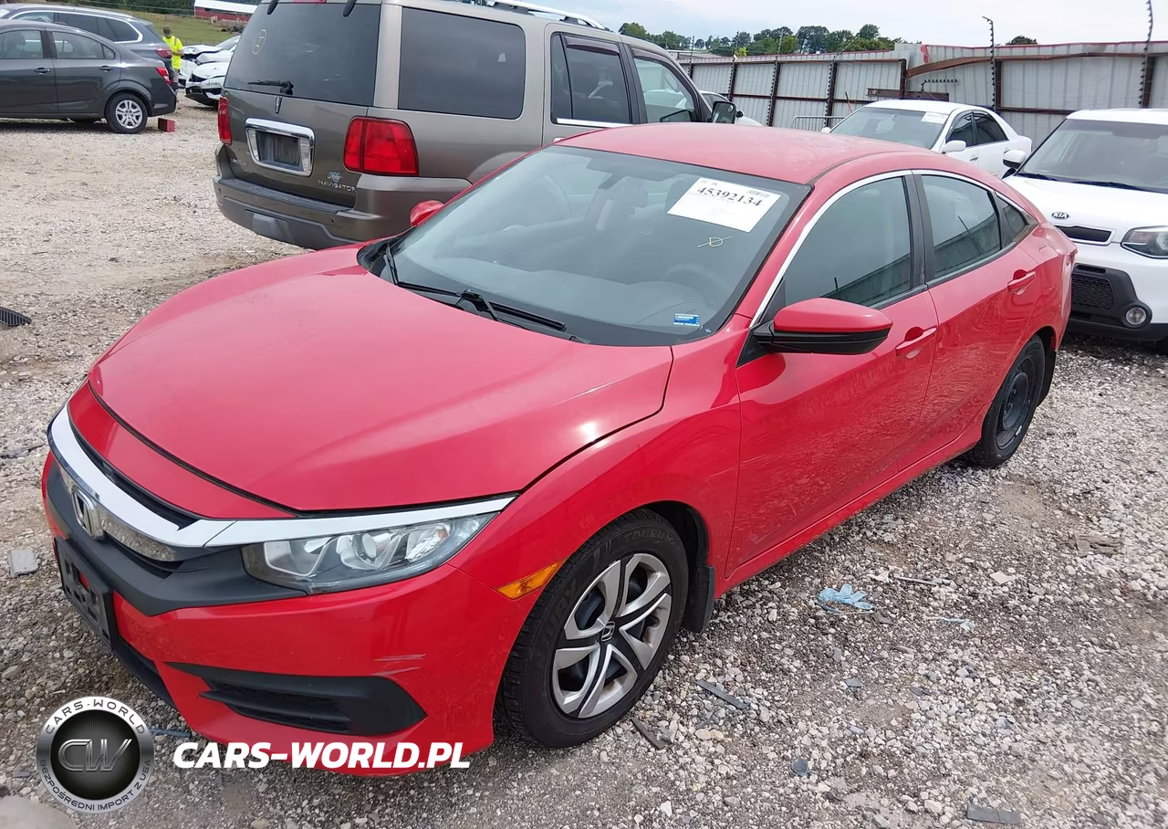 2016 Honda Civic Lx VIN:2HGFC2F58GH520907 - 2