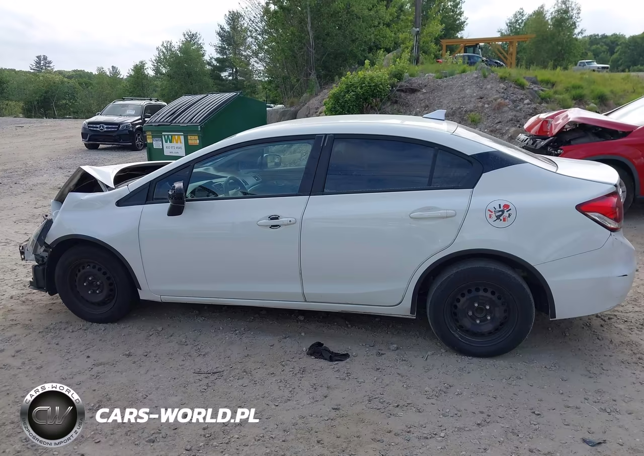 2015 Honda Civic Lx VIN:2HGFB2F50FH509689 - 15