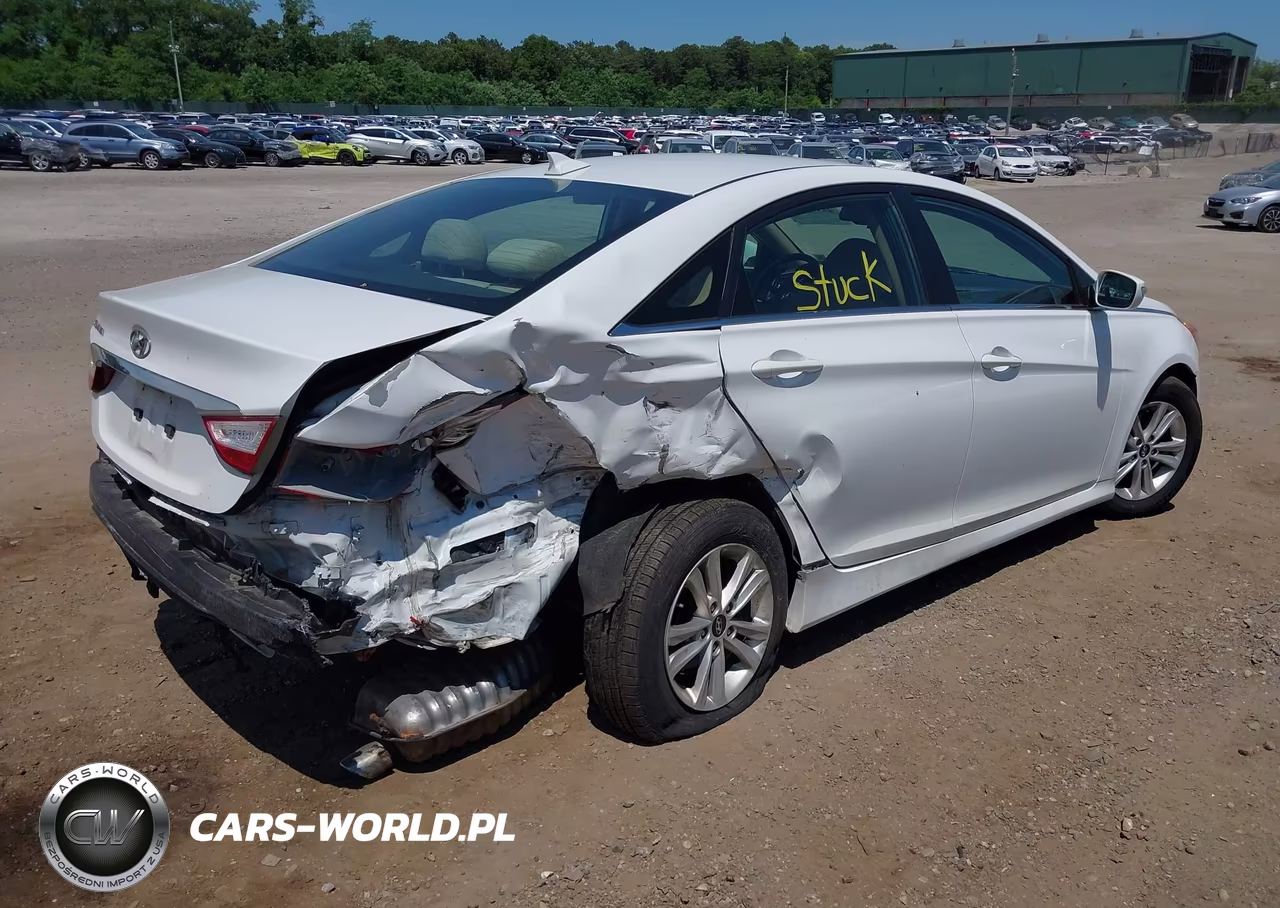 2014 Hyundai Sonata Gls VIN:5NPEB4ACXEH904478 - 4