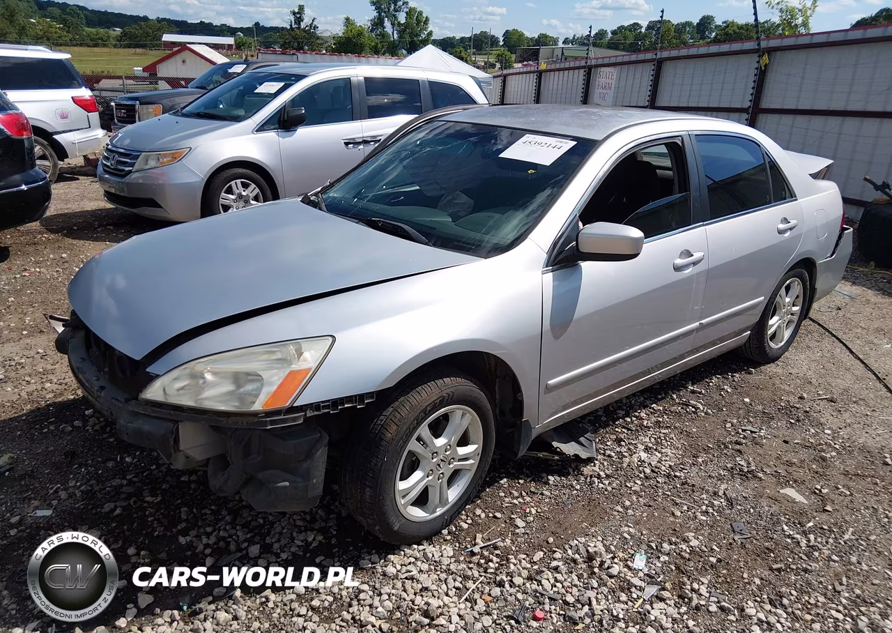 2007 Honda Accord 2.4 Se VIN:JHMCM56347C020534 - 2