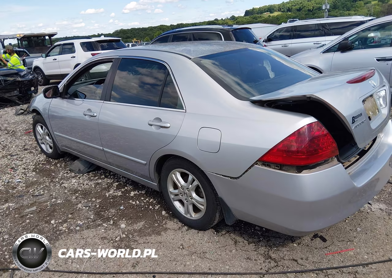 2007 Honda Accord 2.4 Se VIN:JHMCM56347C020534 - 3