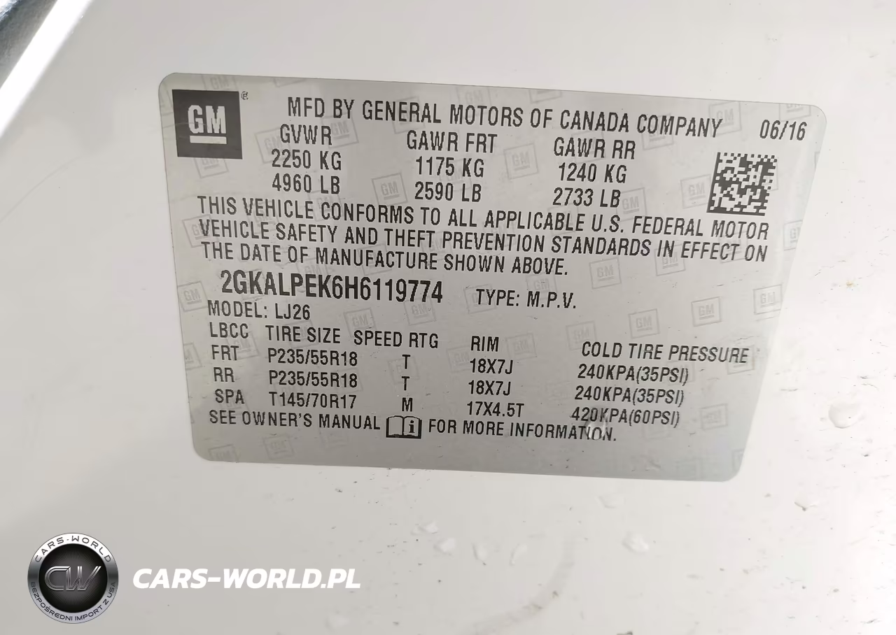 2017 GMC Terrain Slt VIN:2GKALPEK6H6119774 - 9