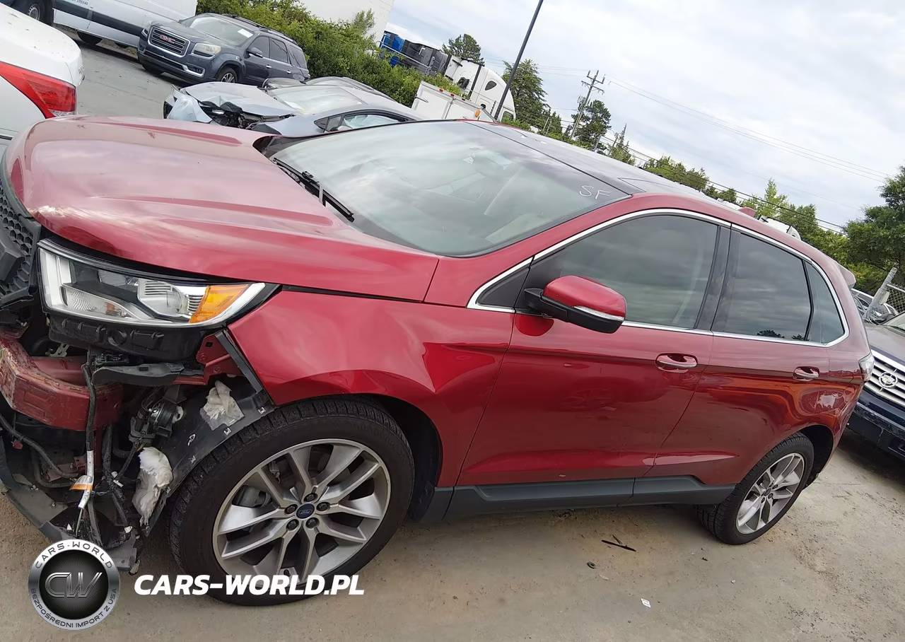 2017 Ford Edge Titanium VIN:2FMPK3K81HBB71374 - 14