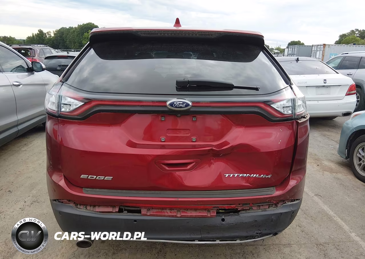 2017 Ford Edge Titanium VIN:2FMPK3K81HBB71374 - 16