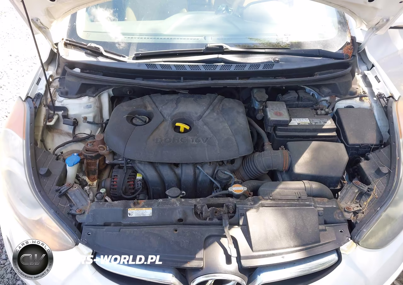 2012 Hyundai Elantra Limited VIN:5NPDH4AE0CH121985 - 10