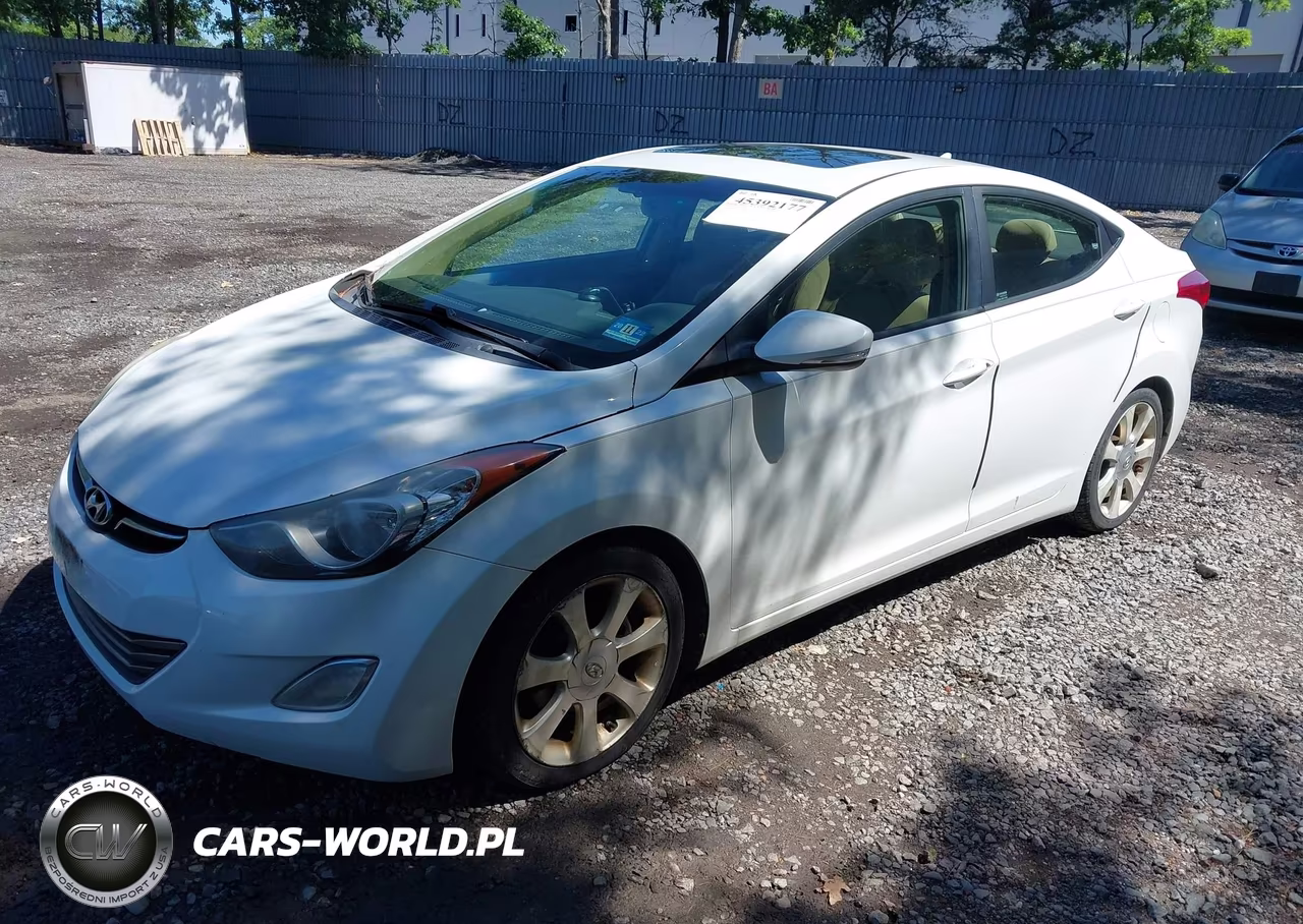 2012 Hyundai Elantra Limited VIN:5NPDH4AE0CH121985 - 2