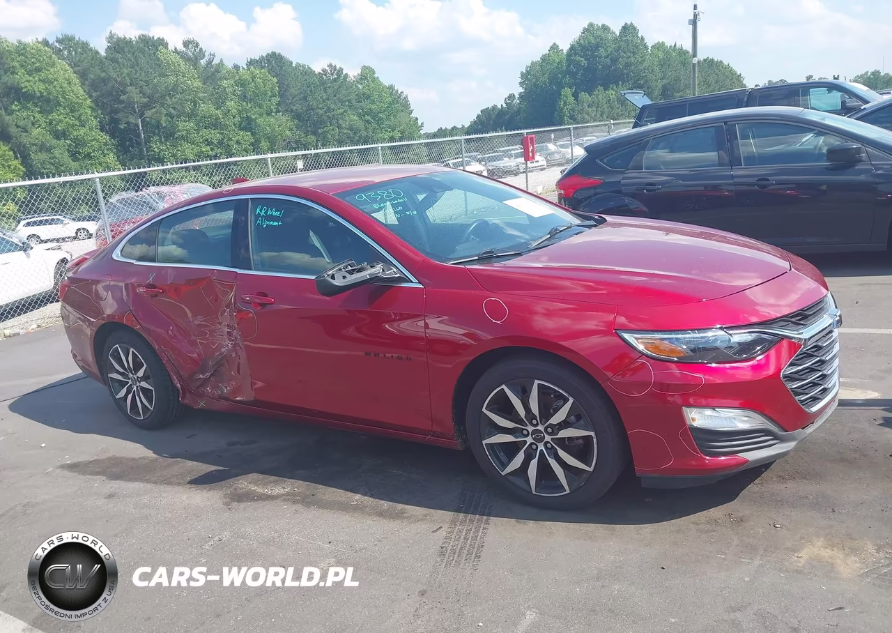 2021 Chevrolet Malibu Fwd Rs VIN:1G1ZG5ST2MF054614 - 13