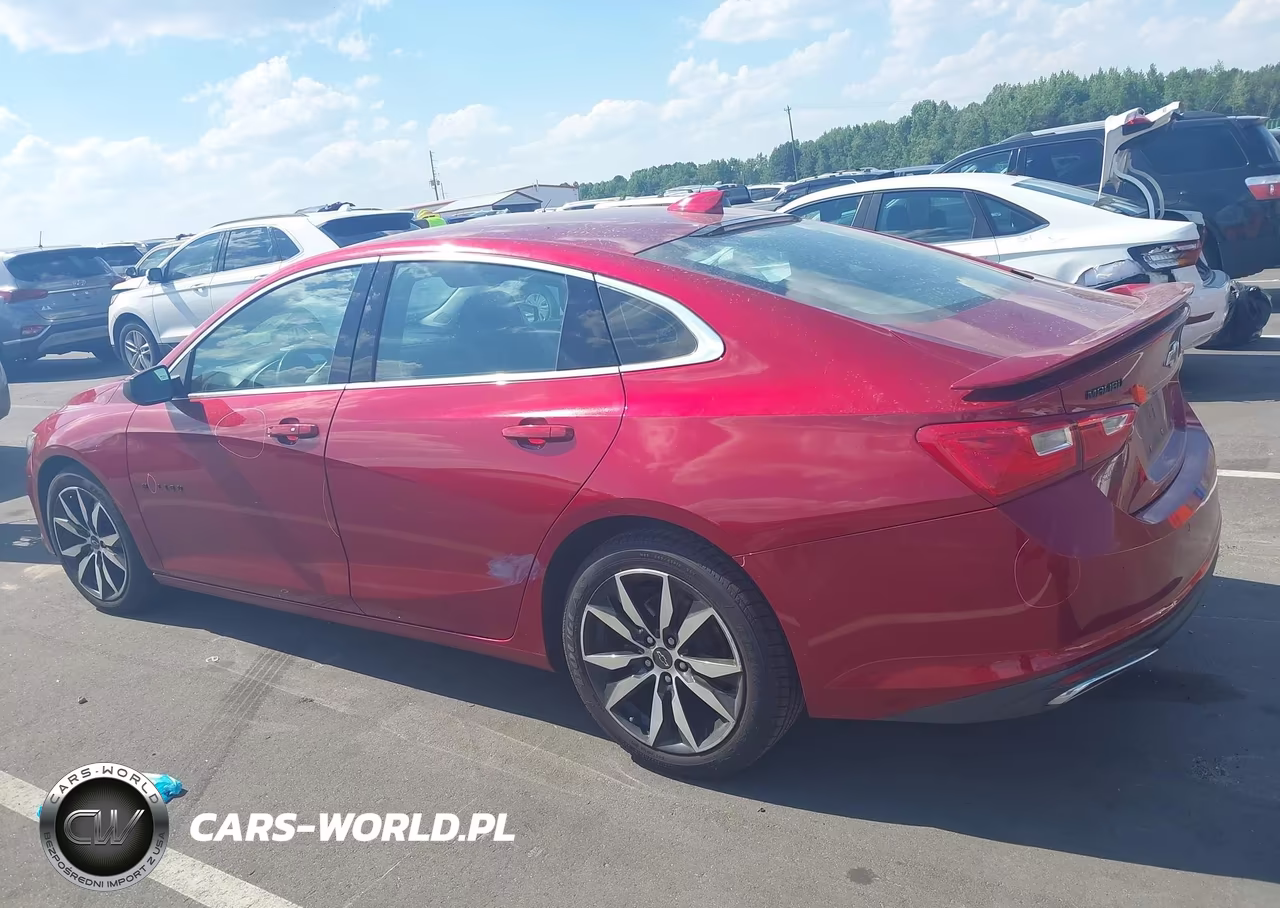 2021 Chevrolet Malibu Fwd Rs VIN:1G1ZG5ST2MF054614 - 14