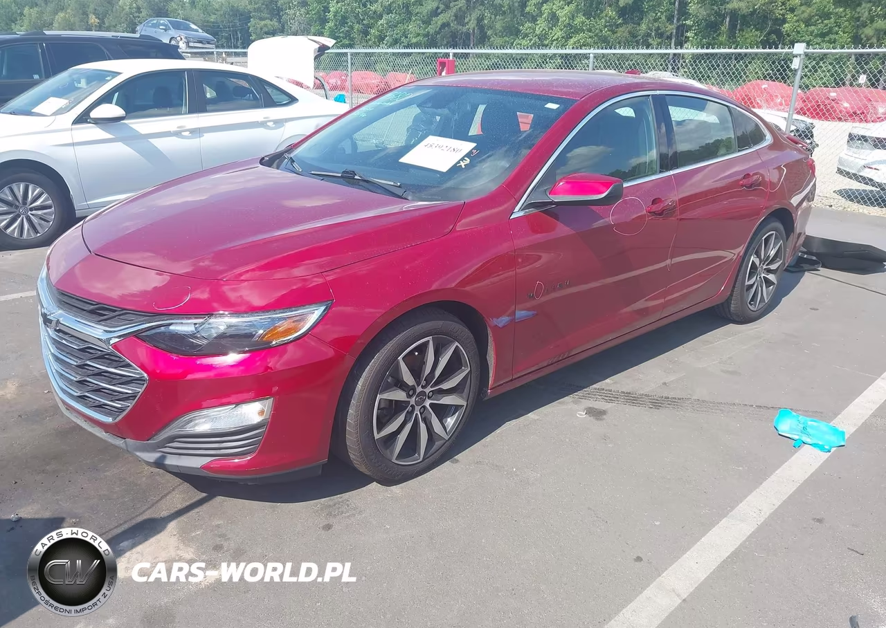 2021 Chevrolet Malibu Fwd Rs VIN:1G1ZG5ST2MF054614 - 2