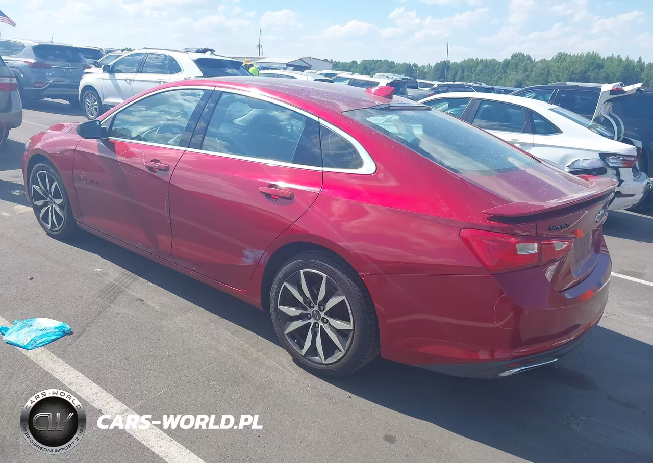 2021 Chevrolet Malibu Fwd Rs VIN:1G1ZG5ST2MF054614 - 3