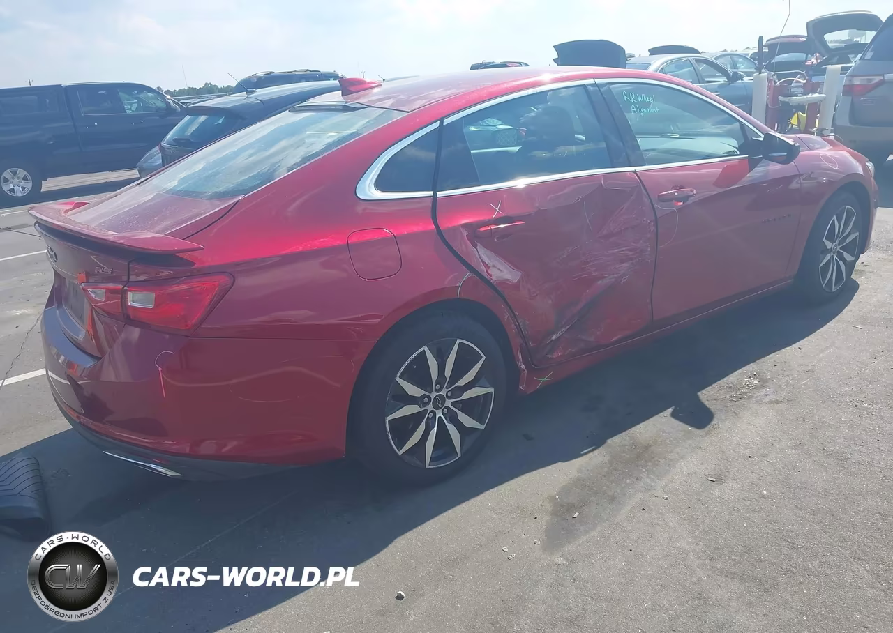 2021 Chevrolet Malibu Fwd Rs VIN:1G1ZG5ST2MF054614 - 4