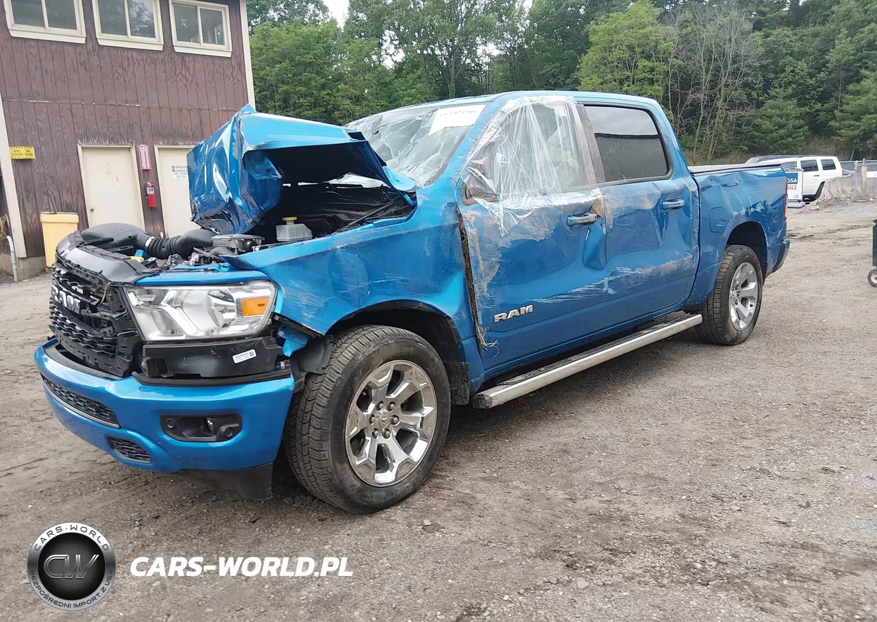 2022 Ram 1500 Big Horn 4X4 5'7 Box VIN:1C6SRFFT1NN458991 - 2