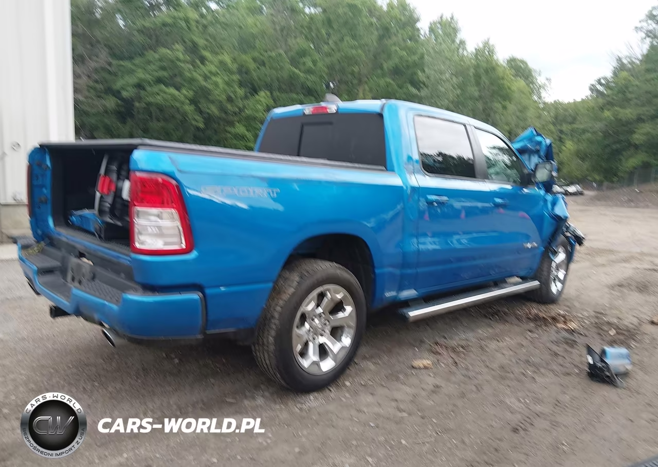 2022 Ram 1500 Big Horn 4X4 5'7 Box VIN:1C6SRFFT1NN458991 - 4
