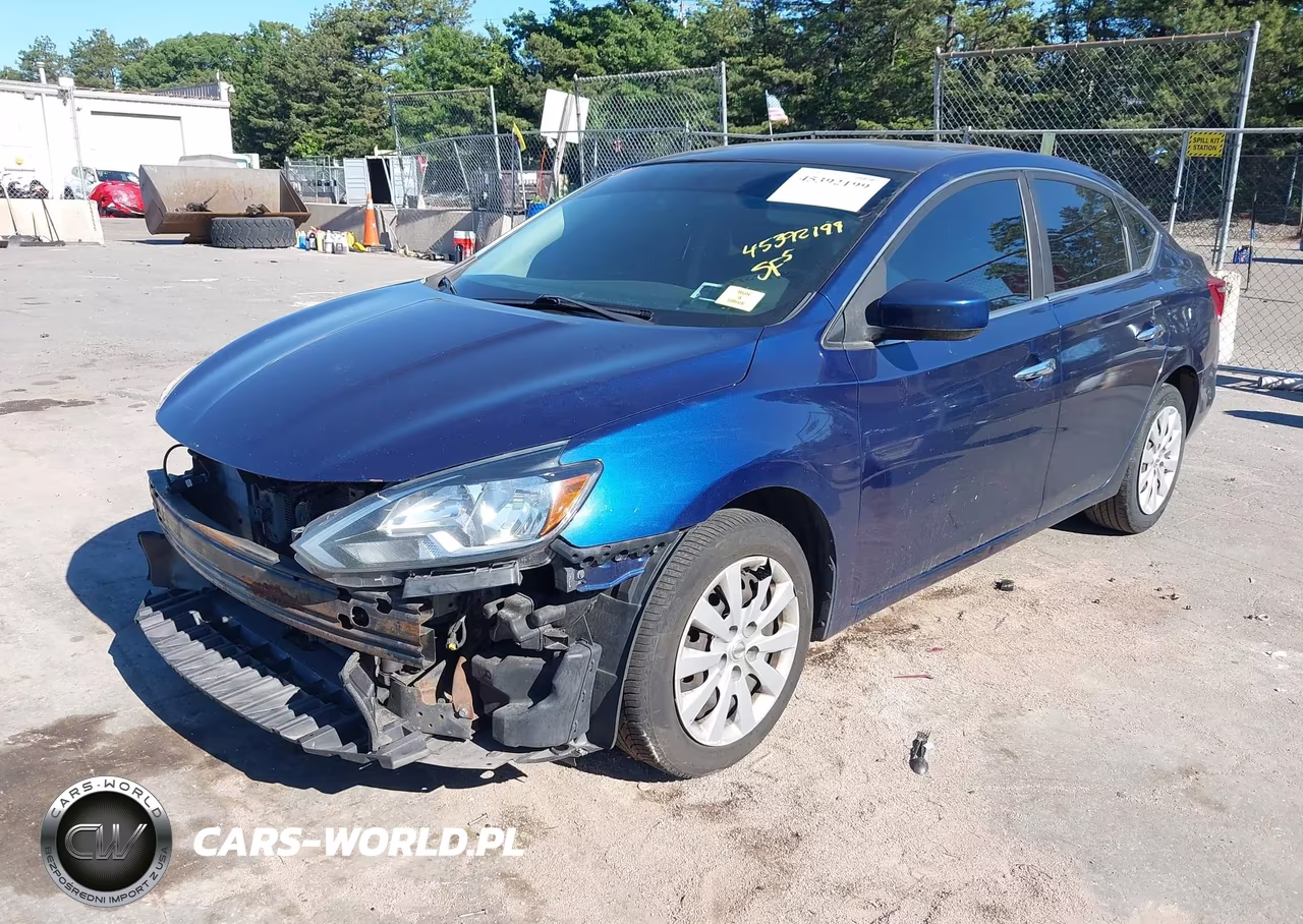 2017 Nissan Sentra Sv VIN:3N1AB7AP6HL651976 - 2