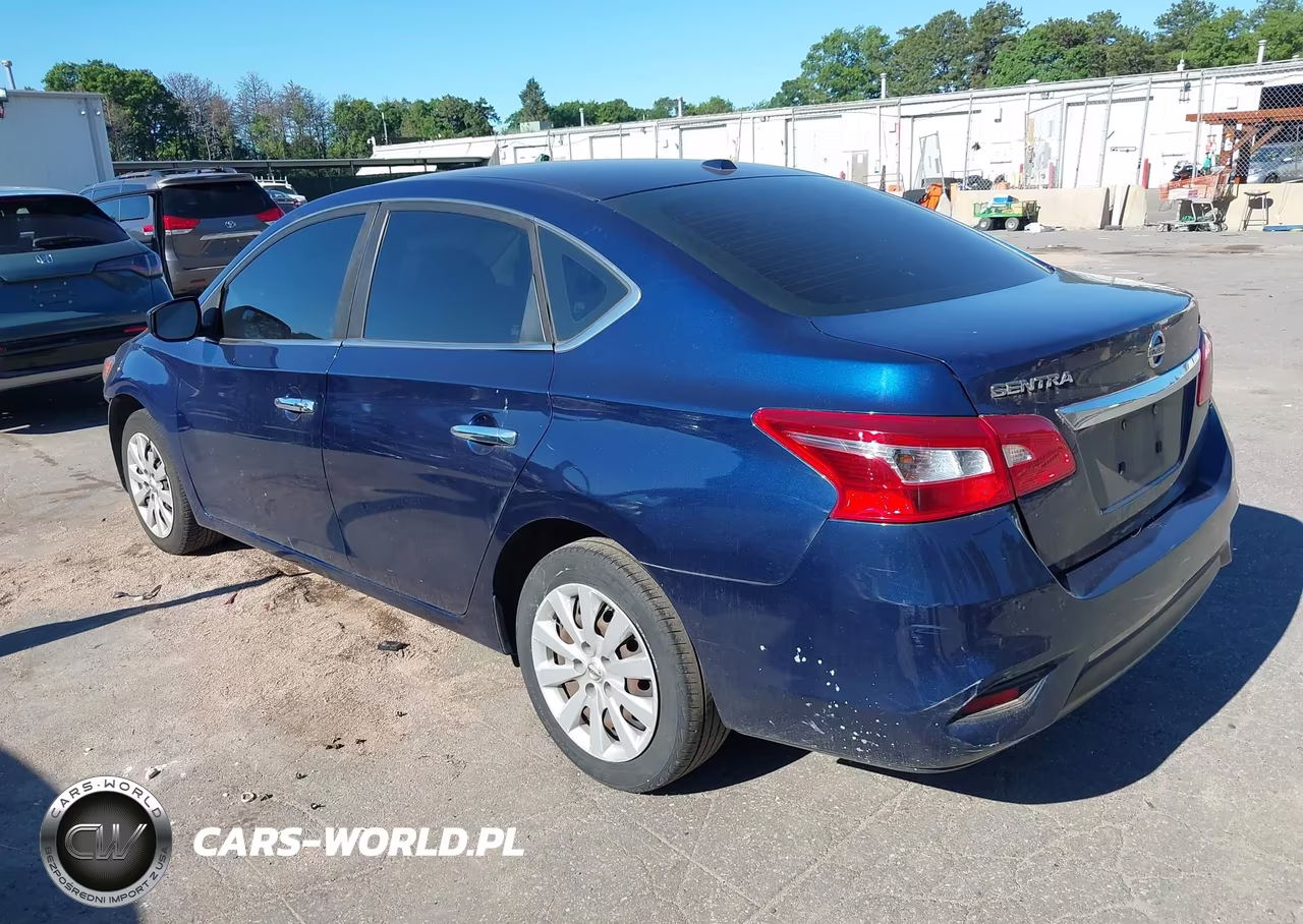 2017 Nissan Sentra Sv VIN:3N1AB7AP6HL651976 - 3