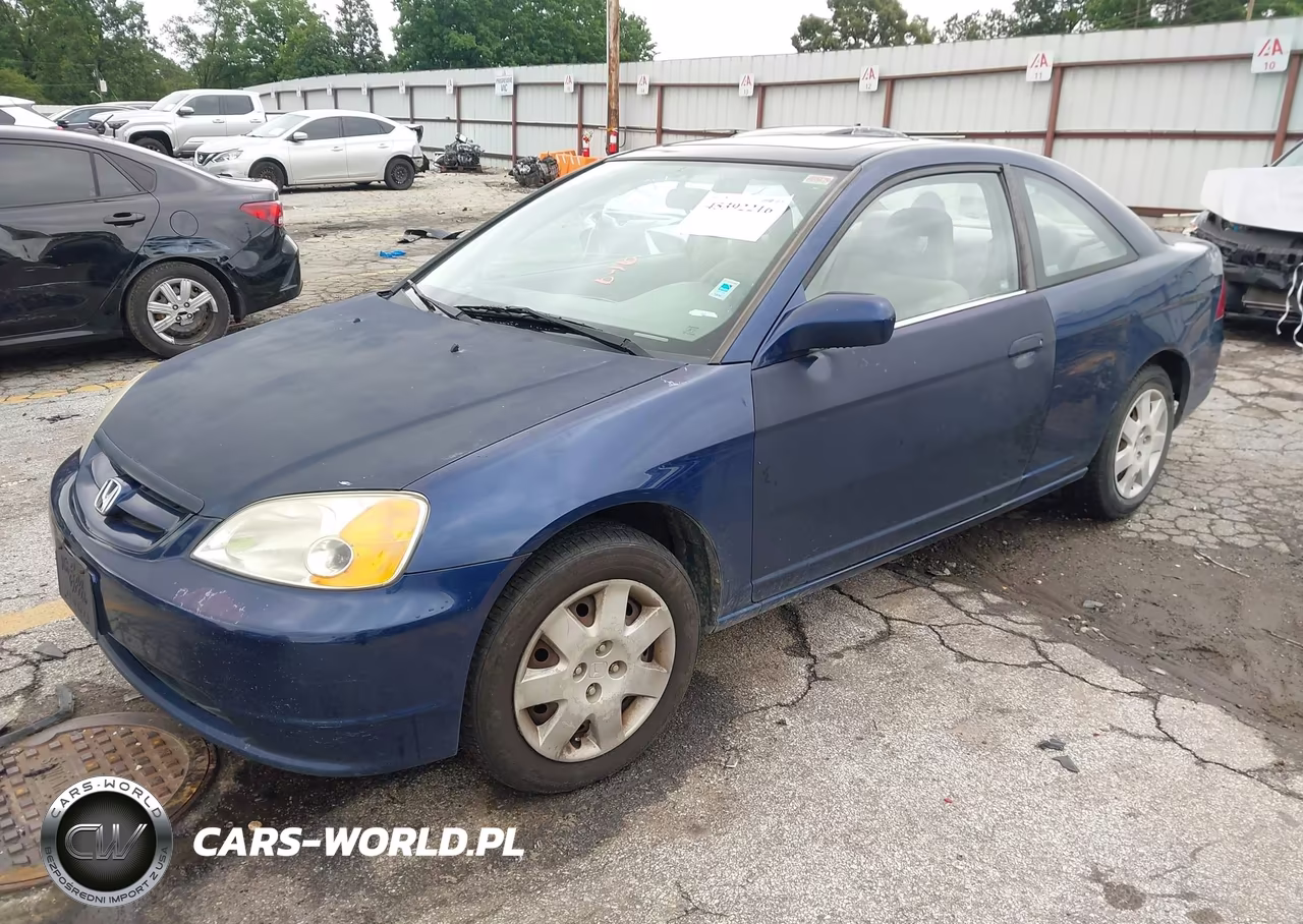 2002 Honda Civic Ex VIN:1HGEM22962L079100 - 2