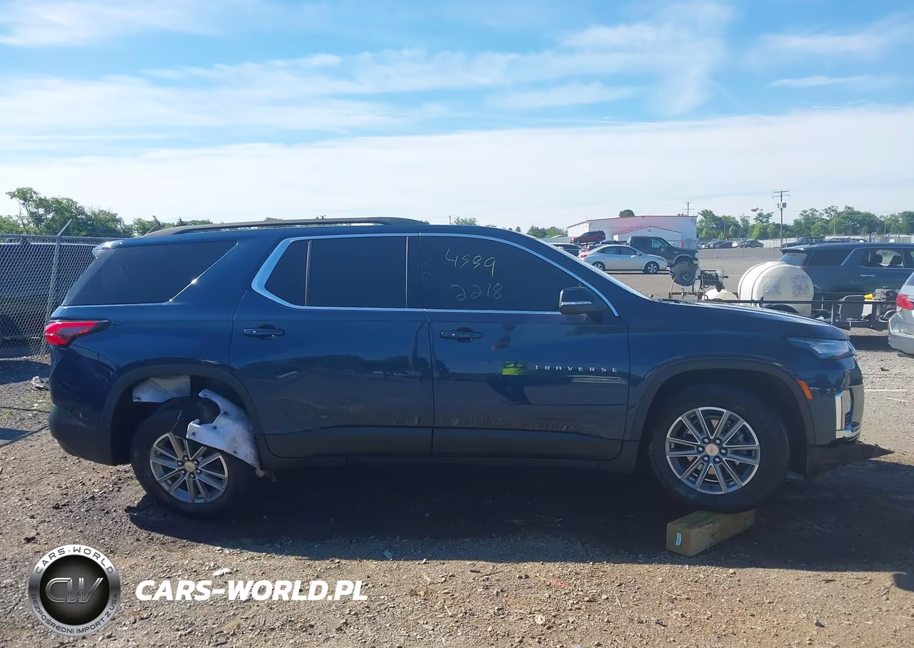 2022 Chevrolet Traverse Awd Lt Cloth VIN:1GNEVGKWXNJ110726 - 13