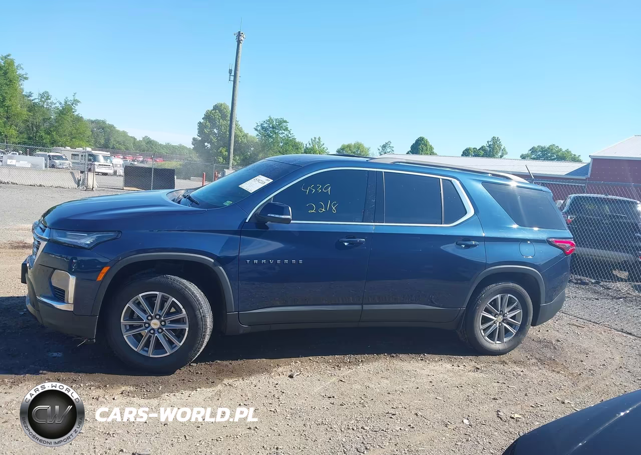 2022 Chevrolet Traverse Awd Lt Cloth VIN:1GNEVGKWXNJ110726 - 14
