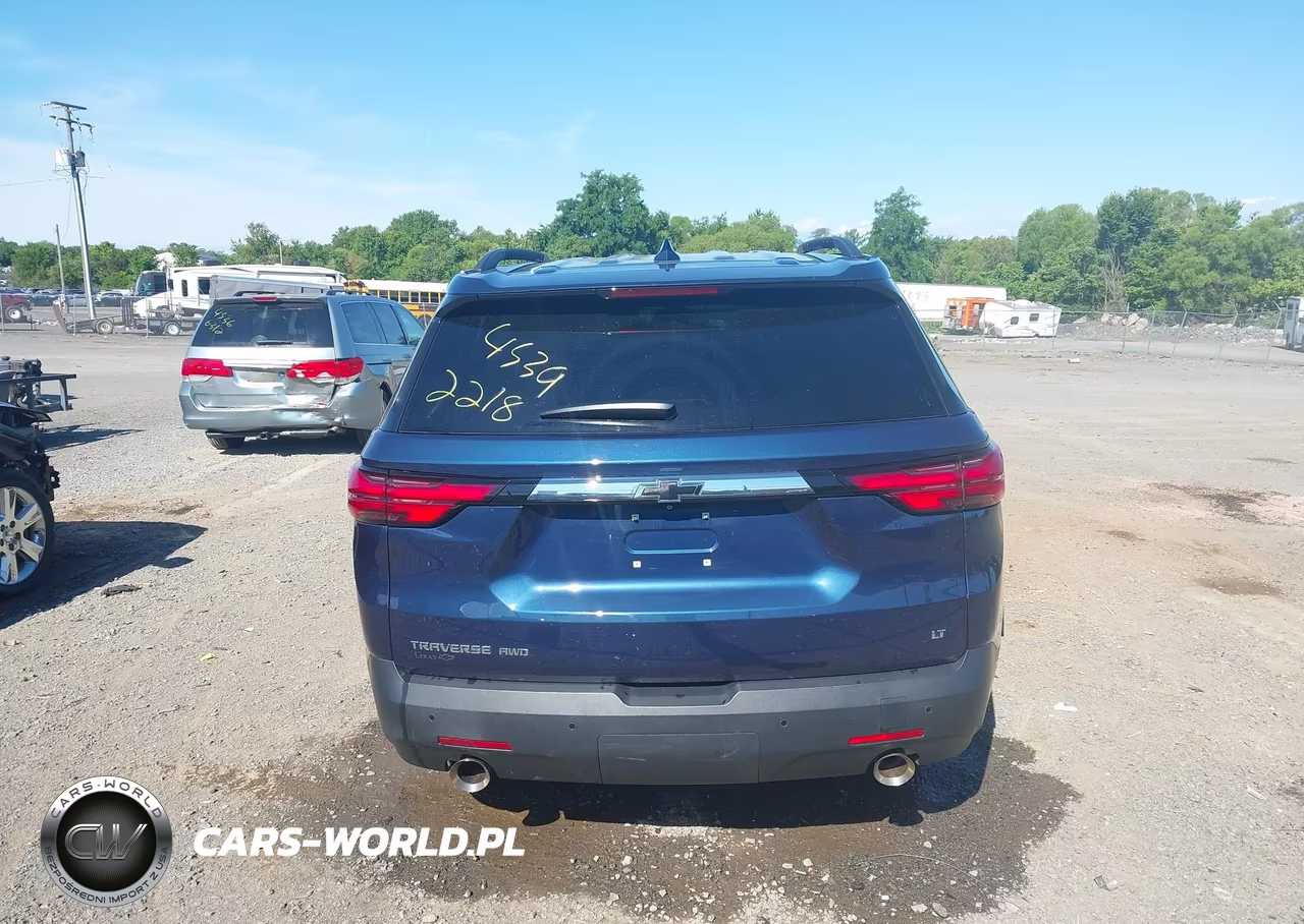 2022 Chevrolet Traverse Awd Lt Cloth VIN:1GNEVGKWXNJ110726 - 16