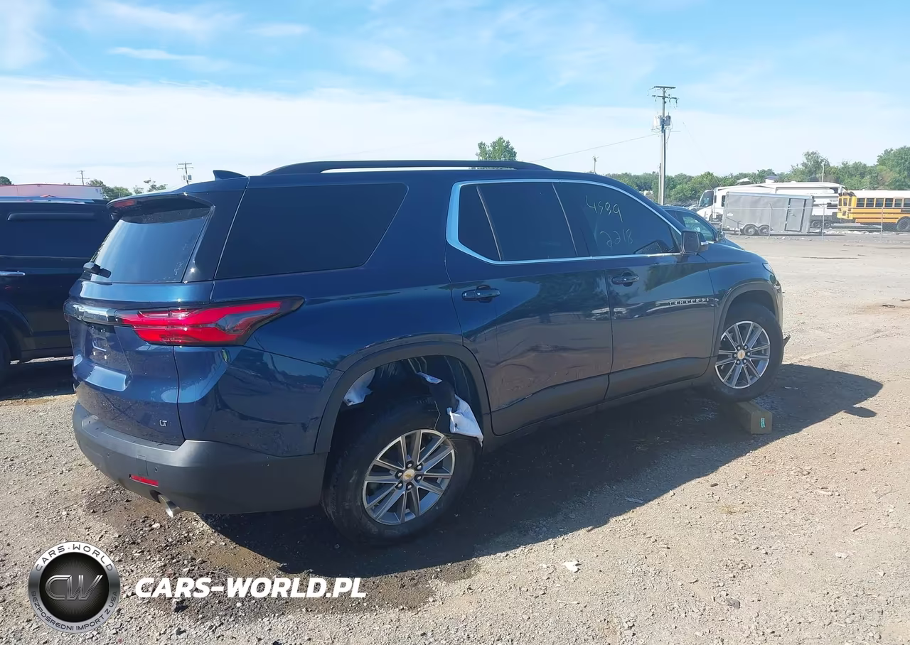2022 Chevrolet Traverse Awd Lt Cloth VIN:1GNEVGKWXNJ110726 - 4