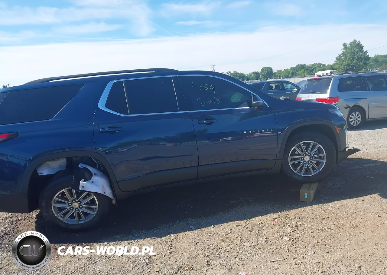 2022 Chevrolet Traverse Awd Lt Cloth VIN:1GNEVGKWXNJ110726 - 6