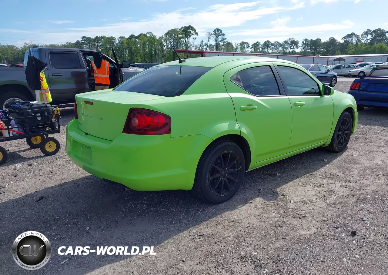 2014 Dodge Avenger Se VIN:1C3CDZAG4EN193754 - 4