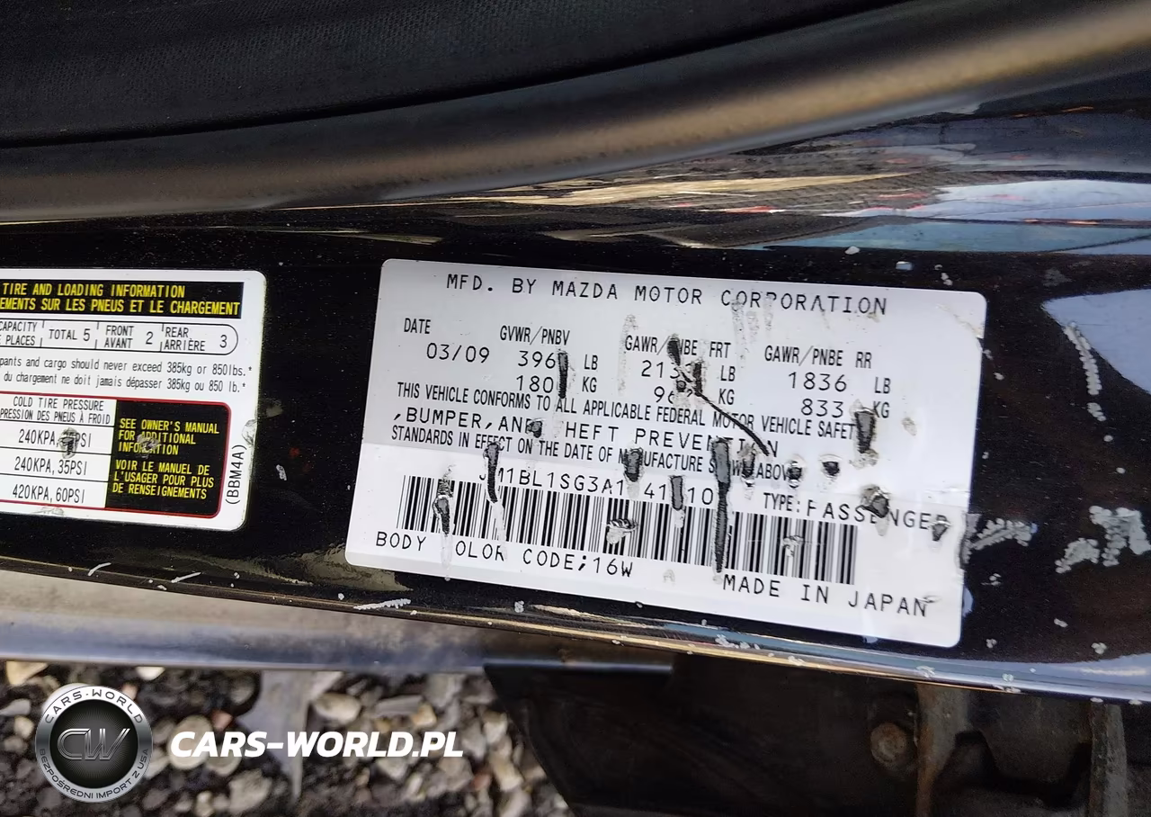 2010 Mazda Mazda3 I Touring VIN:JM1BL1SG3A1141110 - 9