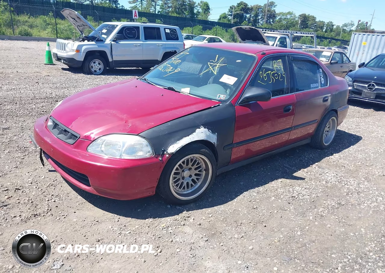 1998 Honda Civic Lx VIN:1HGEJ6671WL026058 - 2