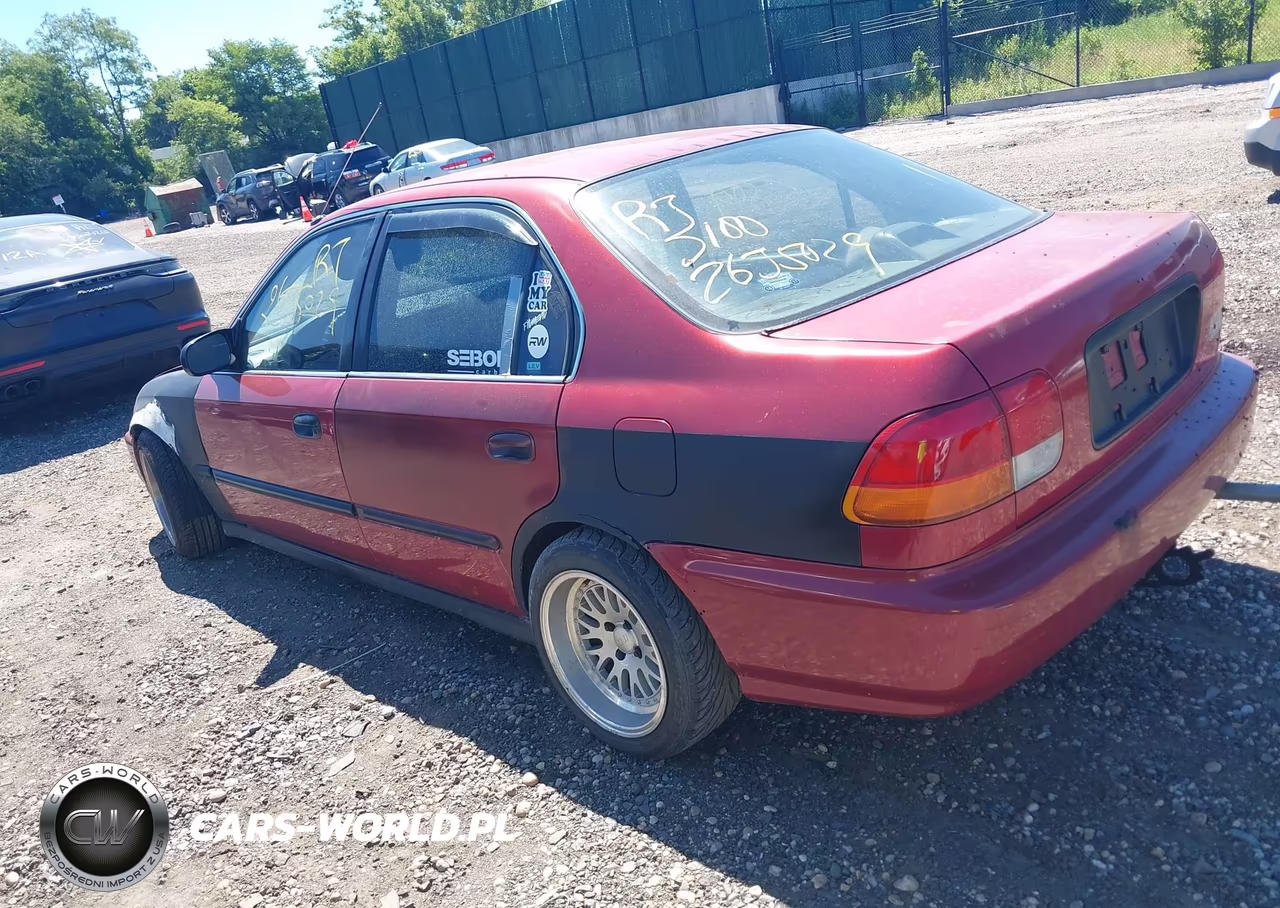 1998 Honda Civic Lx VIN:1HGEJ6671WL026058 - 3