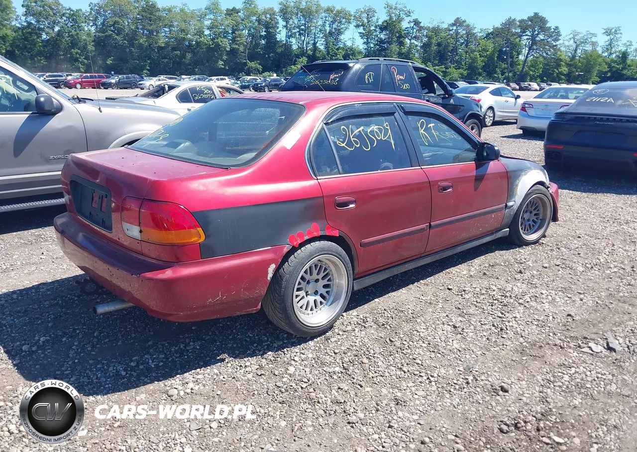 1998 Honda Civic Lx VIN:1HGEJ6671WL026058 - 4