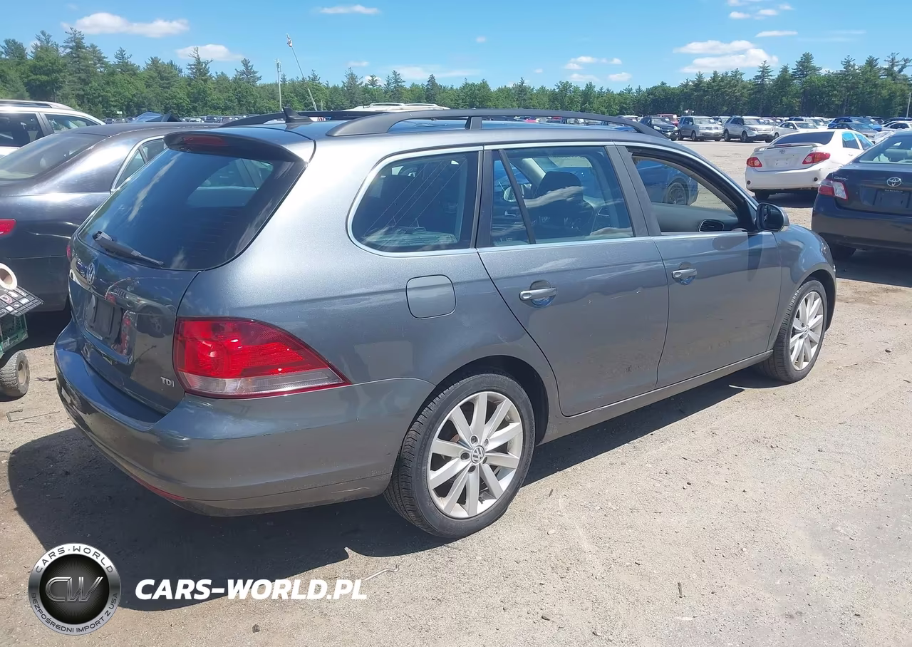 2013 Volkswagen Jetta Sportwagen 2.0L Tdi VIN:3VWPL7AJ9DM666926 - 4