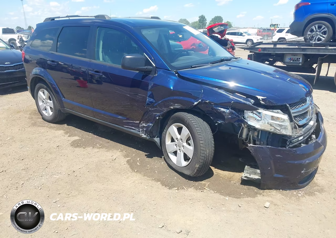 2017 Dodge Journey Se VIN:3C4PDCAB0HT576853 - 1
