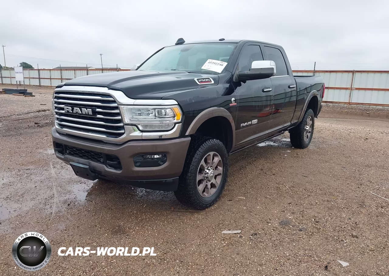 2019 Ram 2500 Longhorn 4X4 6'4 Box VIN:3C6UR5GL4KG709072 - 2