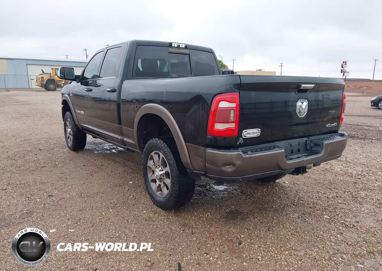 2019 Ram 2500 Longhorn 4X4 6'4 Box VIN:3C6UR5GL4KG709072 - 3