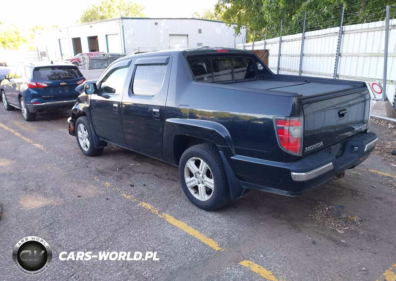 2012 Honda Ridgeline Rtl VIN:5FPYK1F52CB458173 - 3