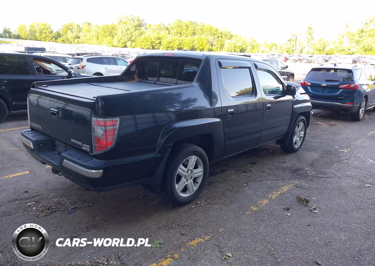 2012 Honda Ridgeline Rtl VIN:5FPYK1F52CB458173 - 4